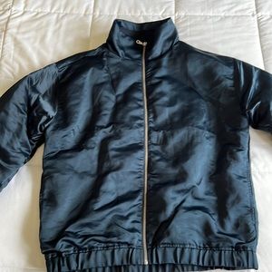 Zanerobe satin track jacket